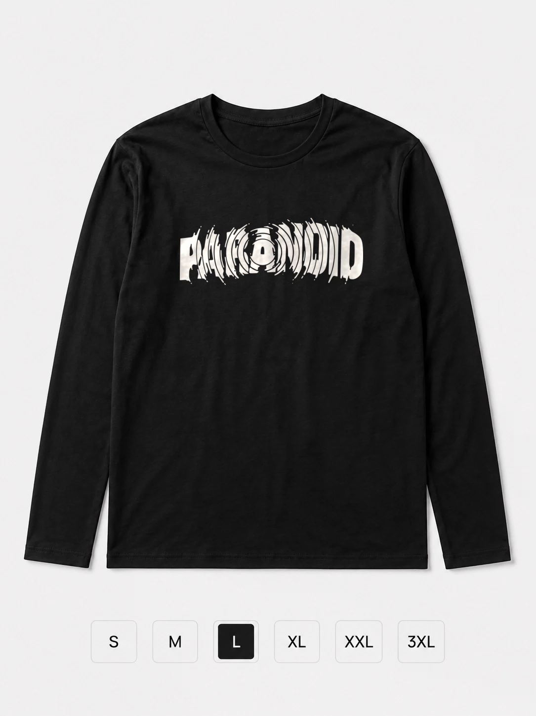 Лонгслив Paranoid, параноя