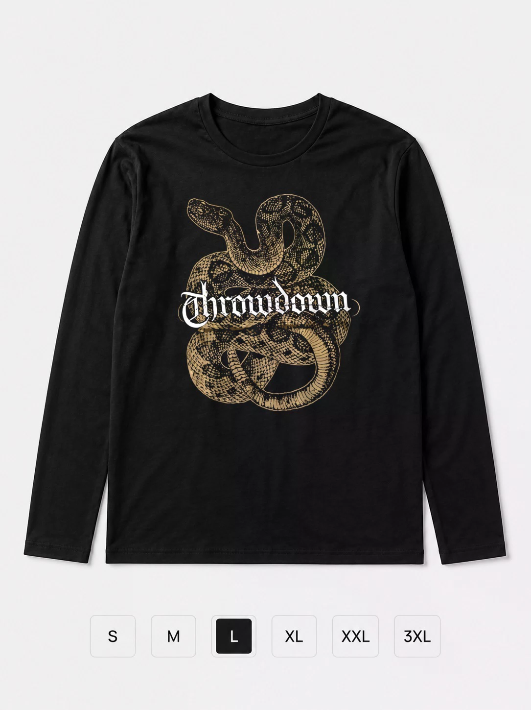 Лонгслив Throwdown