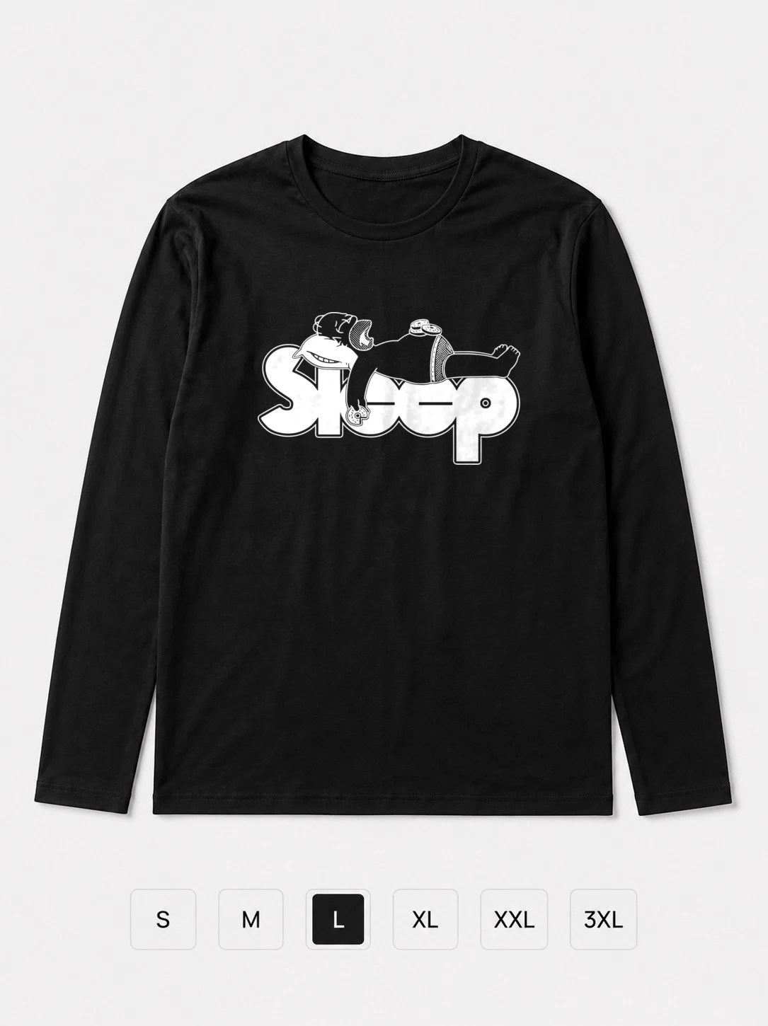 Лонгслив Sleep с Гомером, прикол