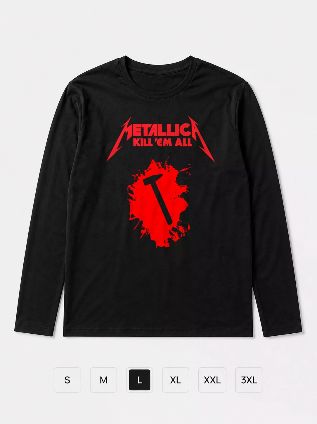 Лонгслив Metallica