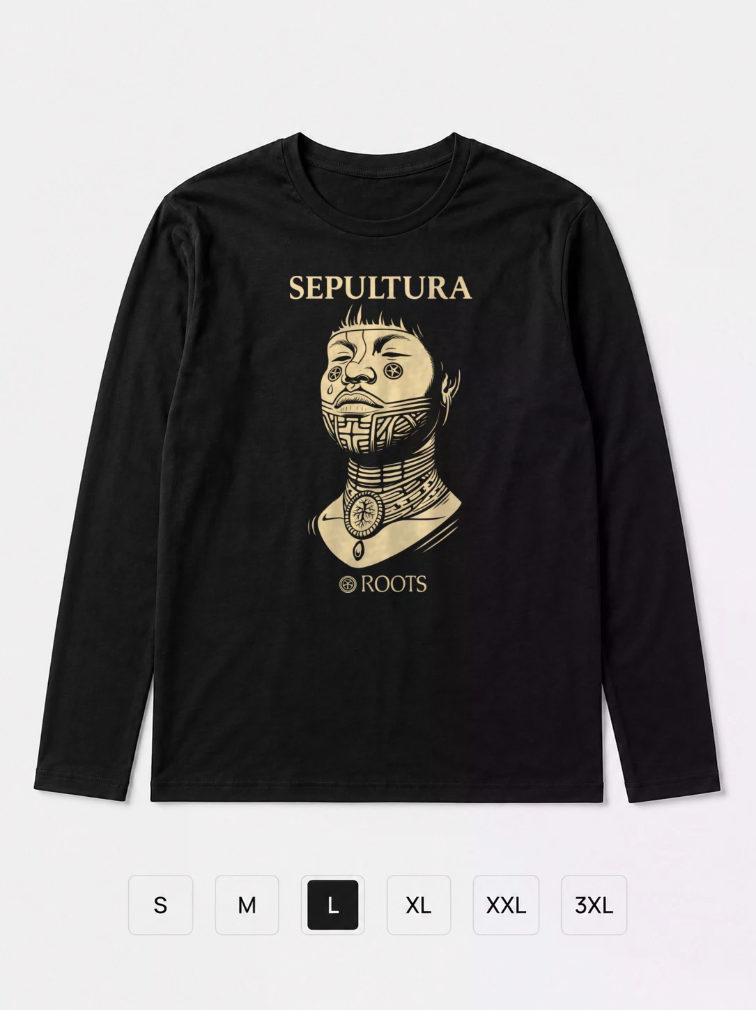 Лонгслив Sepultura Roots Fan Art