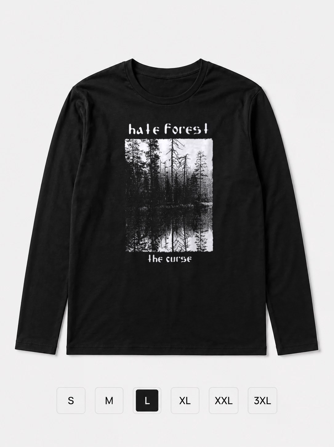 Лонгслив Hate Forest