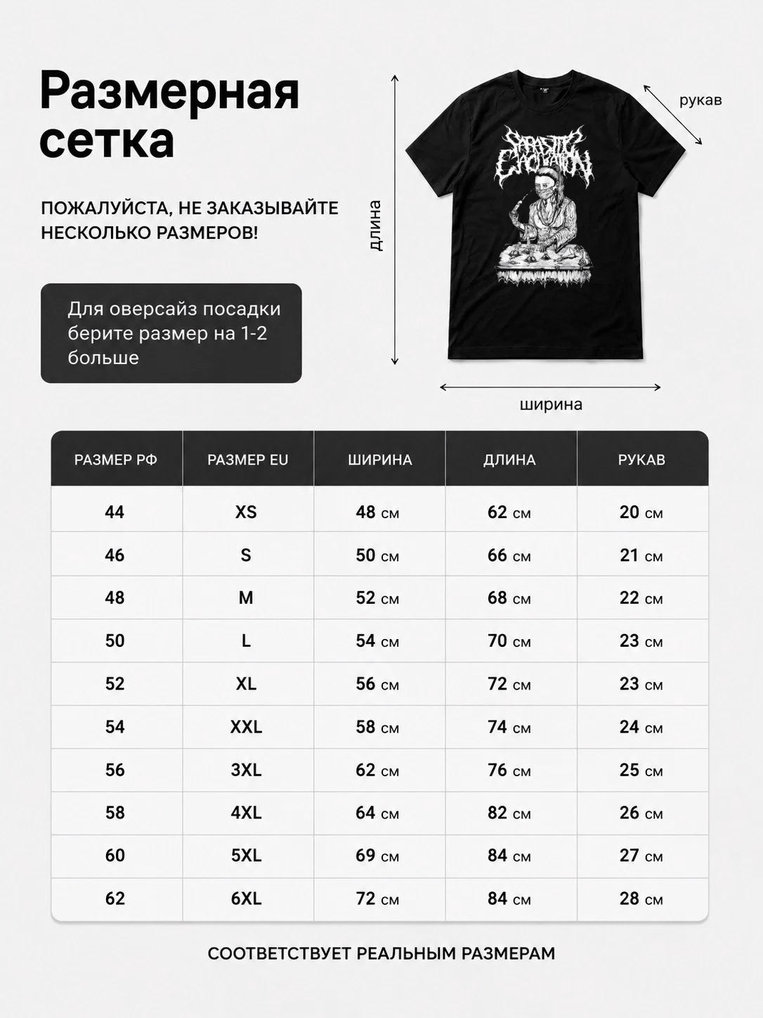 Детали: Футболка Parasitic ejaculation