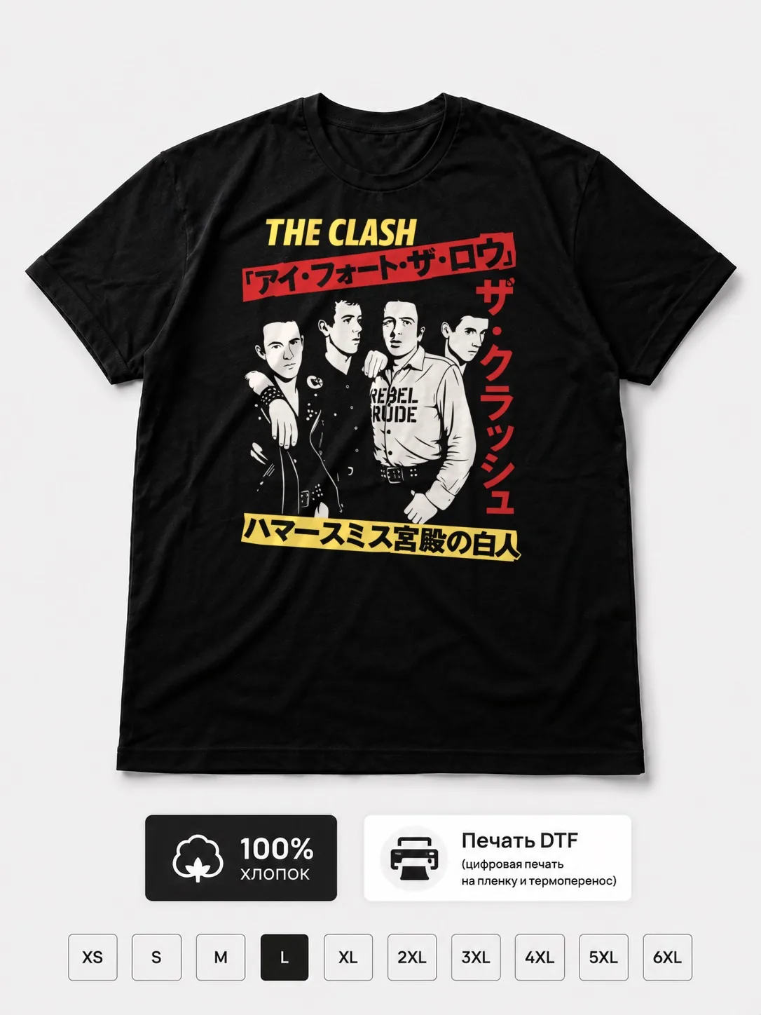 Футболка The Clash