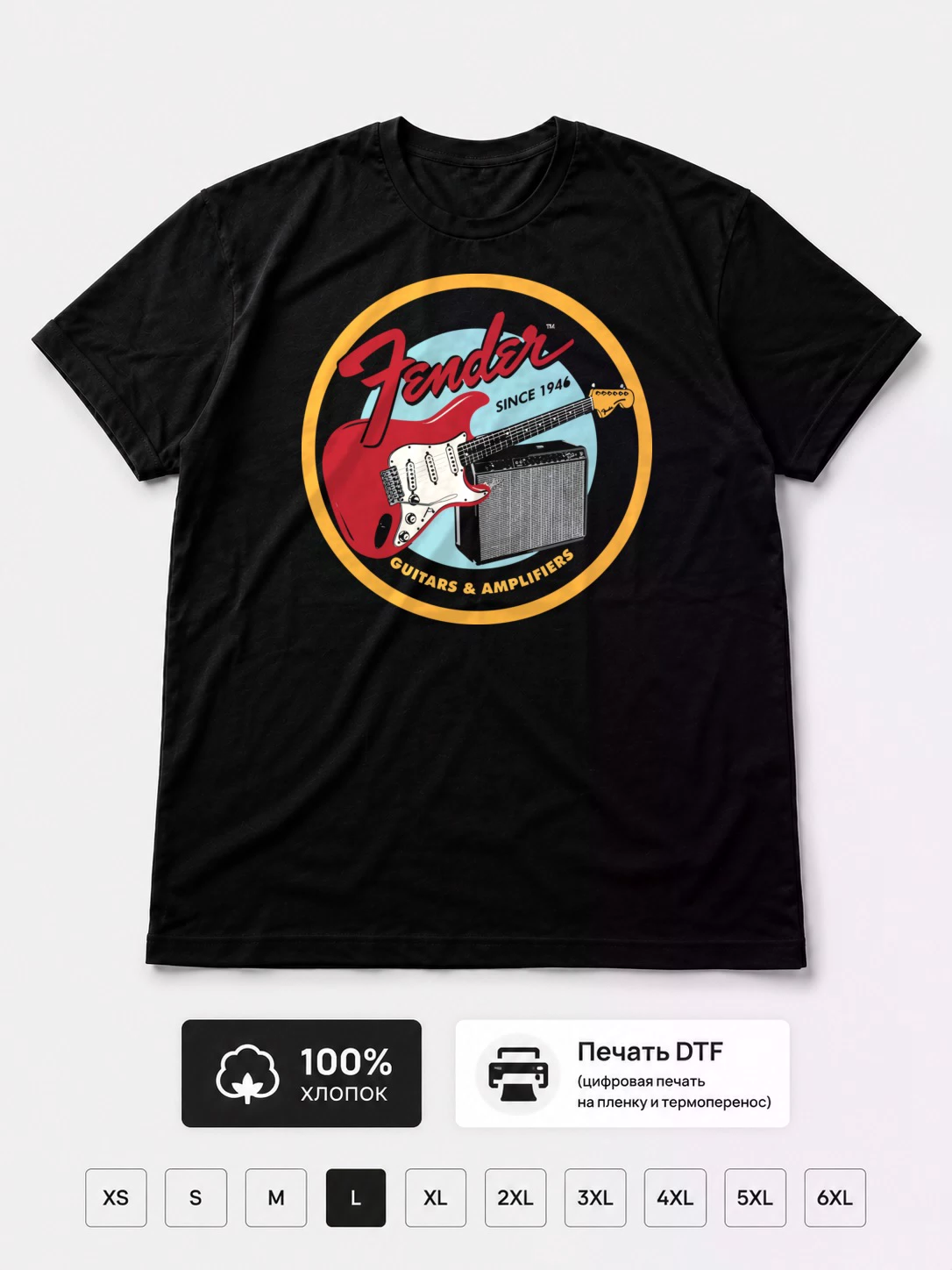 Футболка Fender