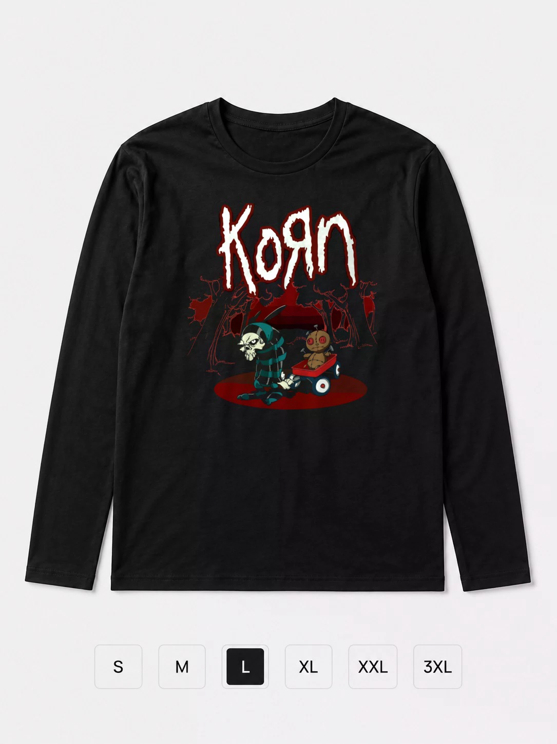 Лонгслив Korn