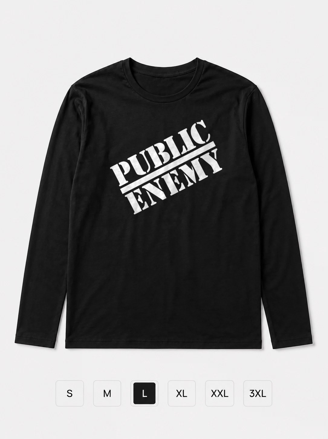 Лонгслив Public Enemy