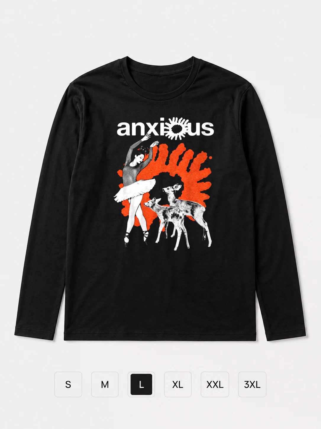 Лонгслив Anxious