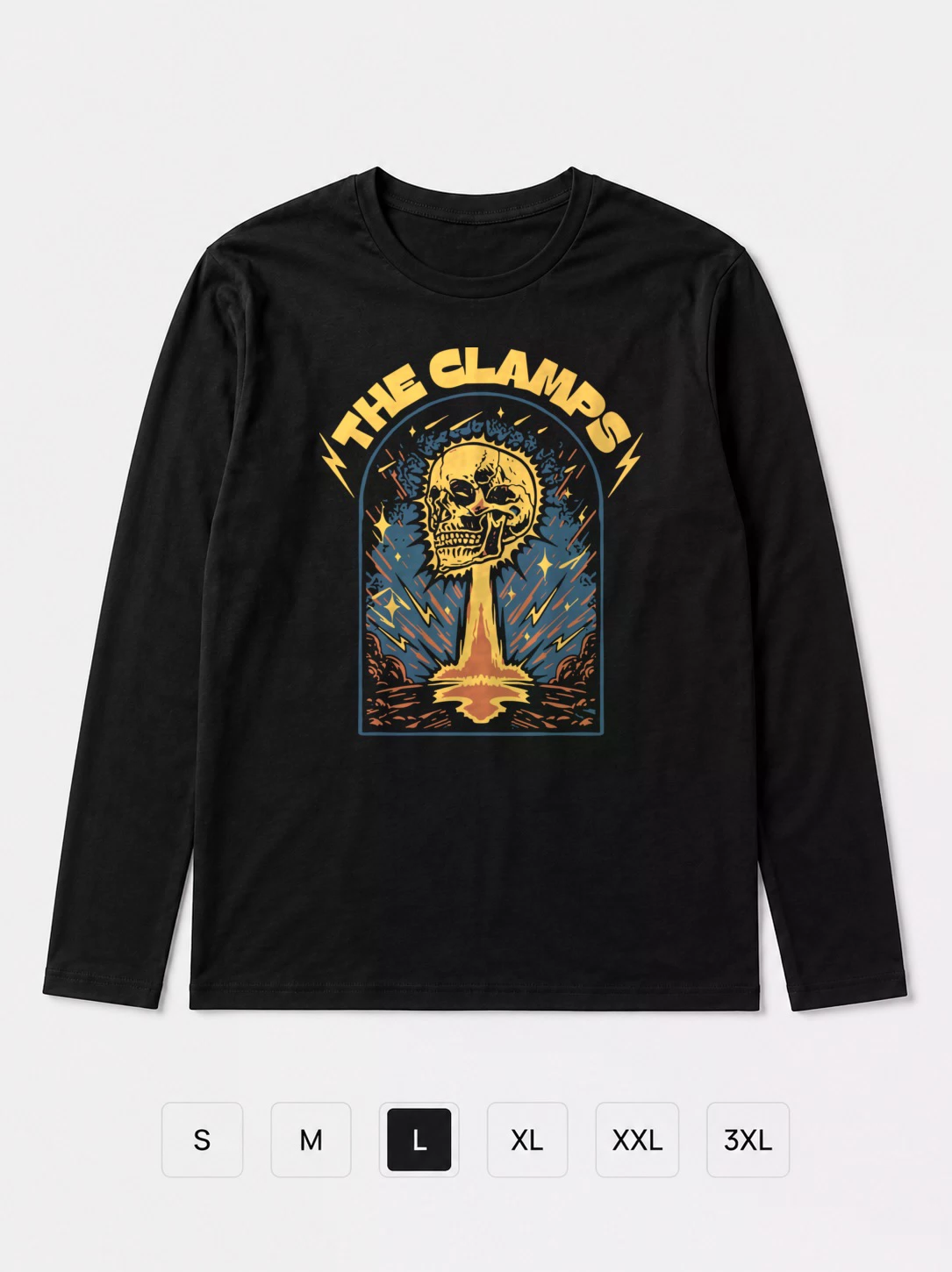 Лонгслив The clamps