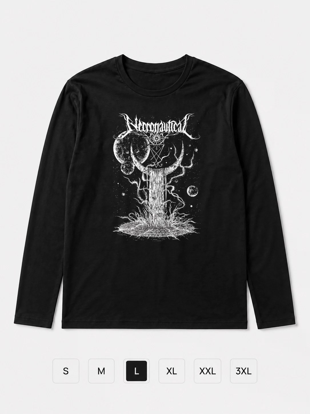 Лонгслив Necronautical
