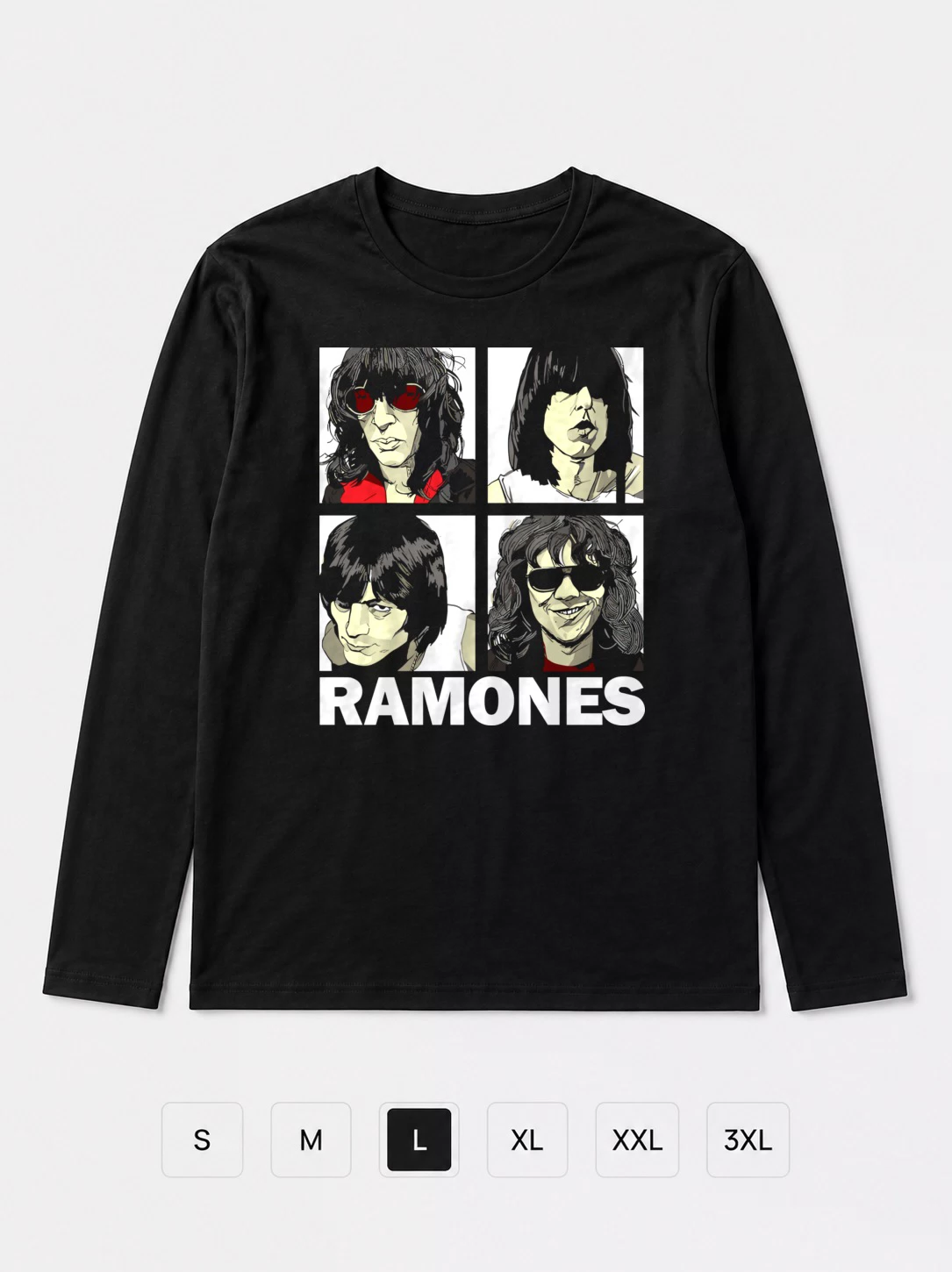 Лонгслив Ramones