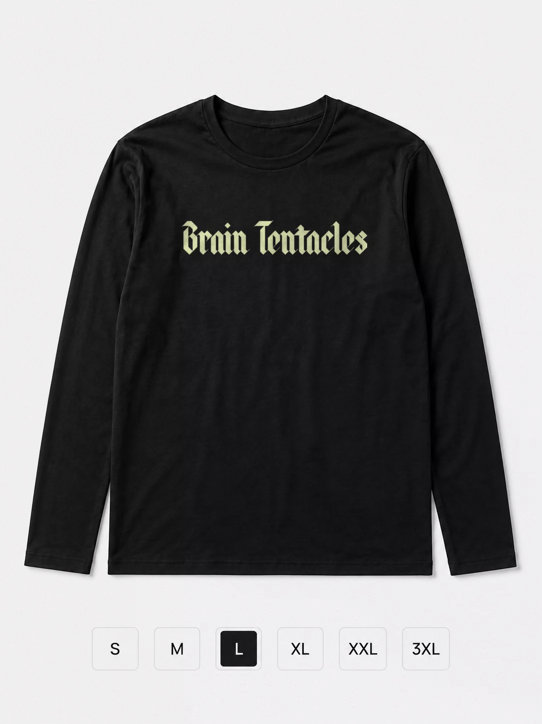 Лонгслив Brain Tentacles