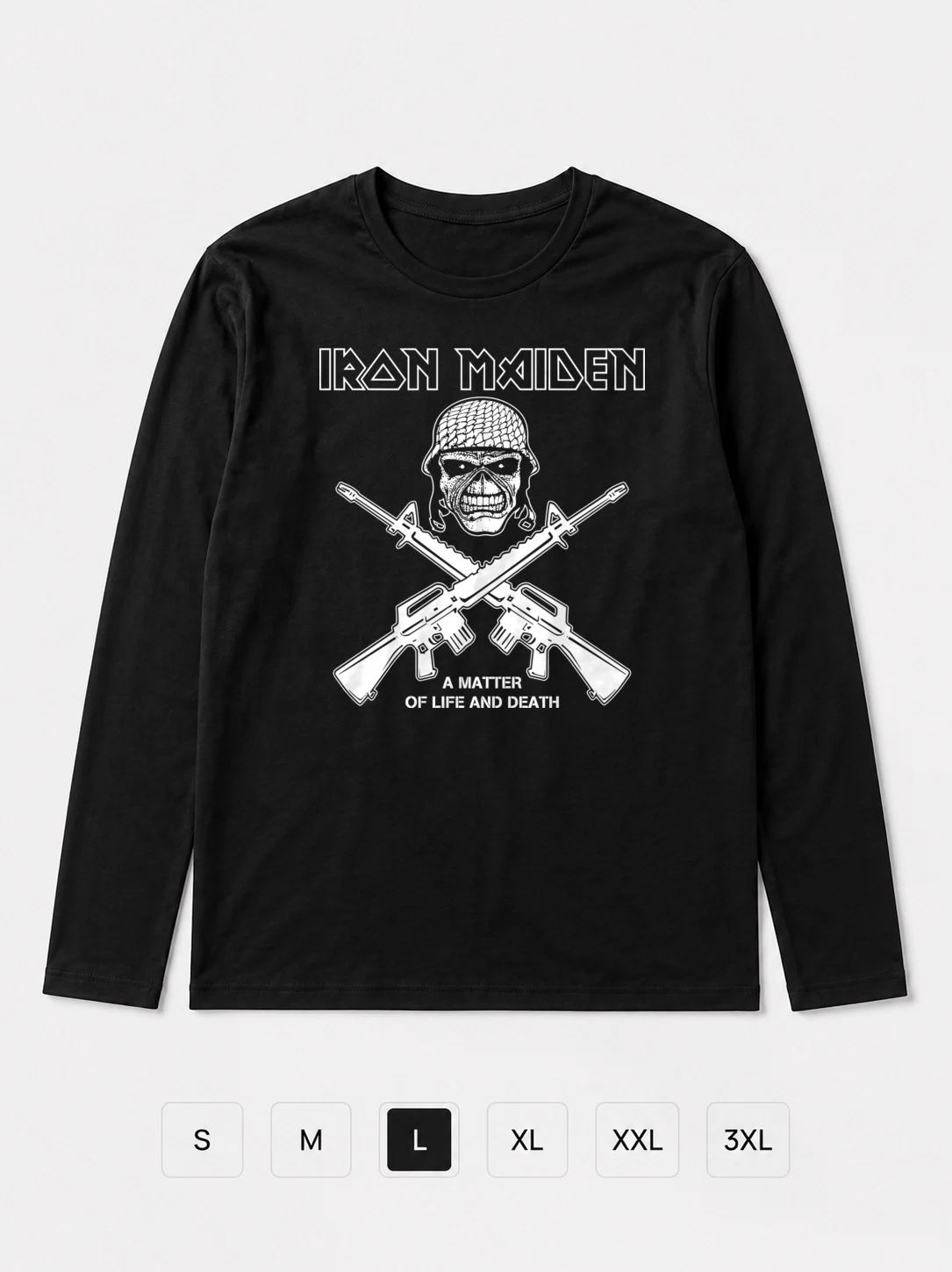 Лонгслив A Matter Of Life And Death, Iron Maiden