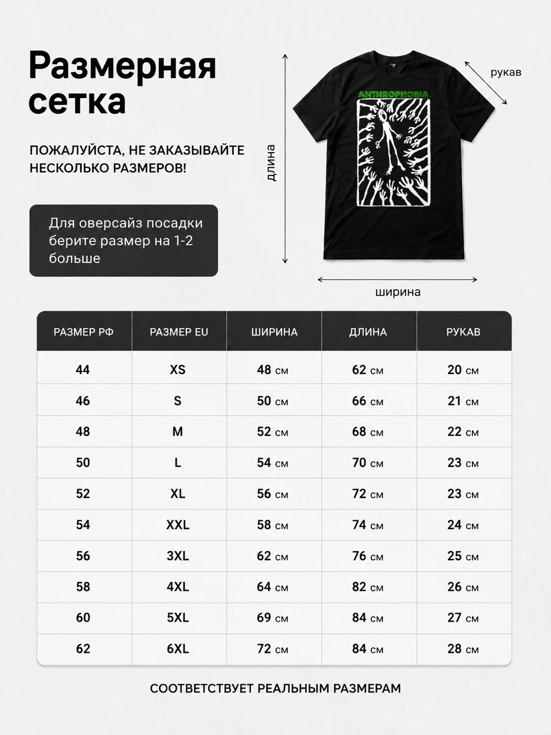 Детали: Футболка Anthrophobia