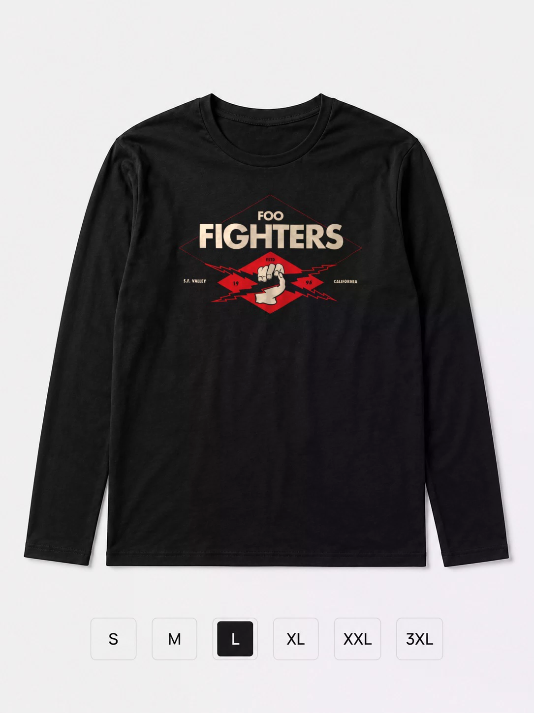 Лонгслив Foo Fighters