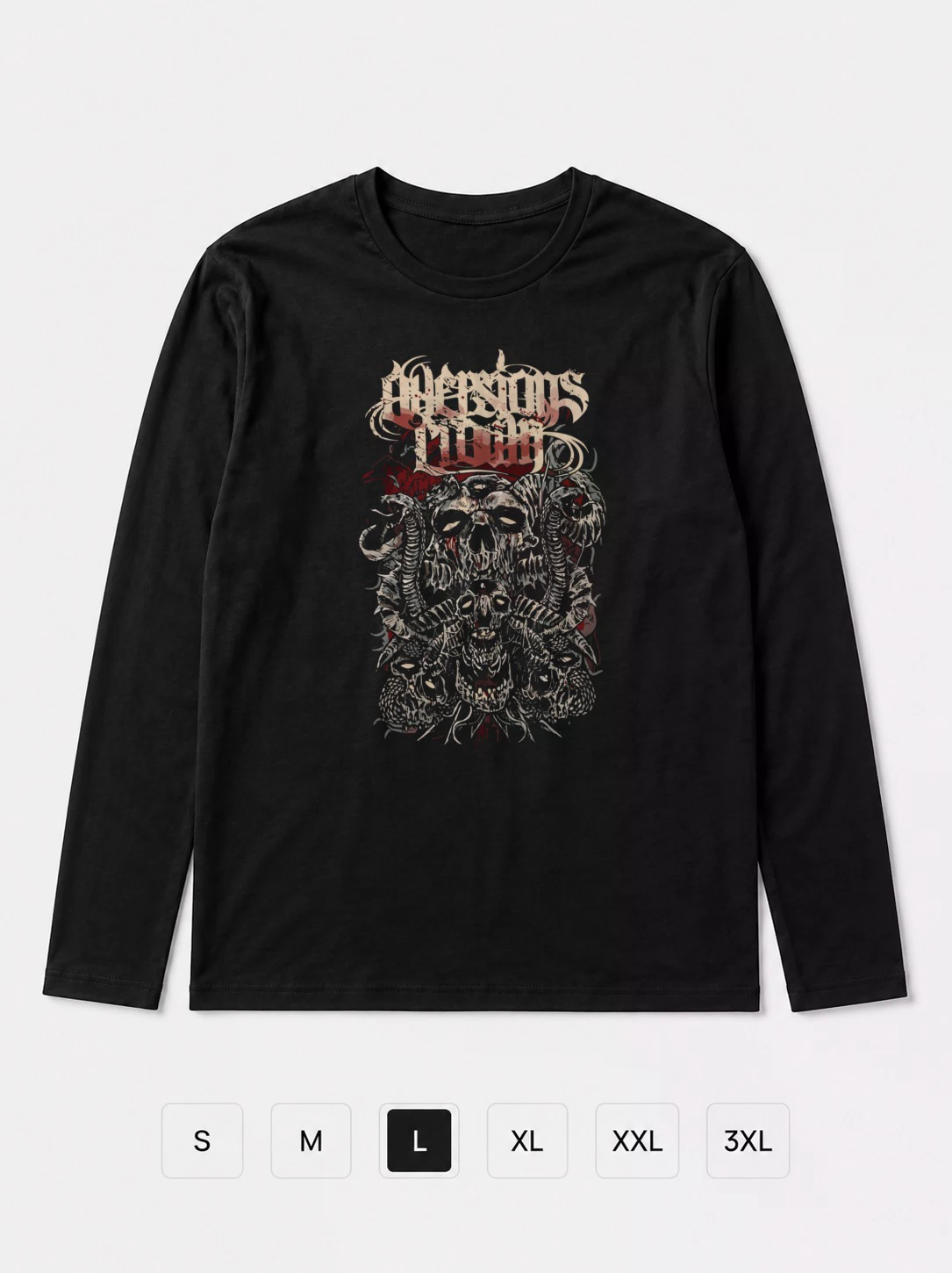 Лонгслив Aversions crown