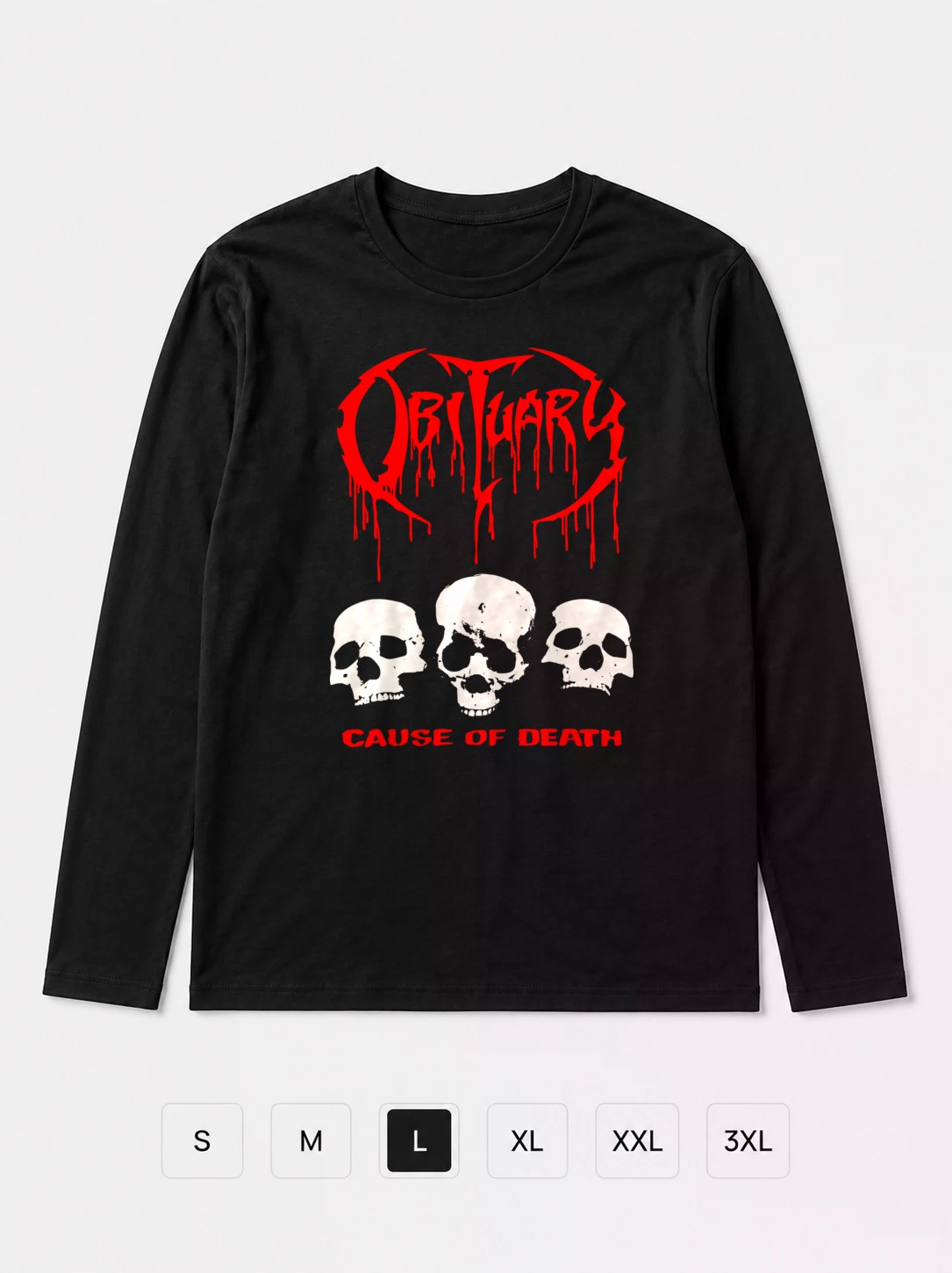 Лонгслив Obituary