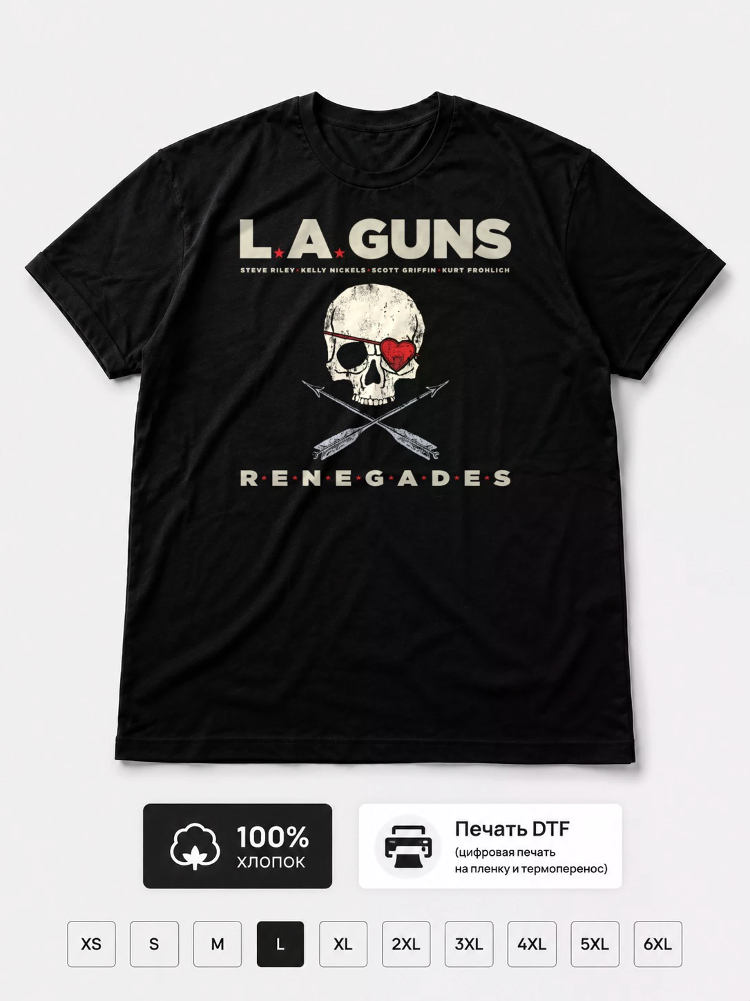 Футболка L.a. guns