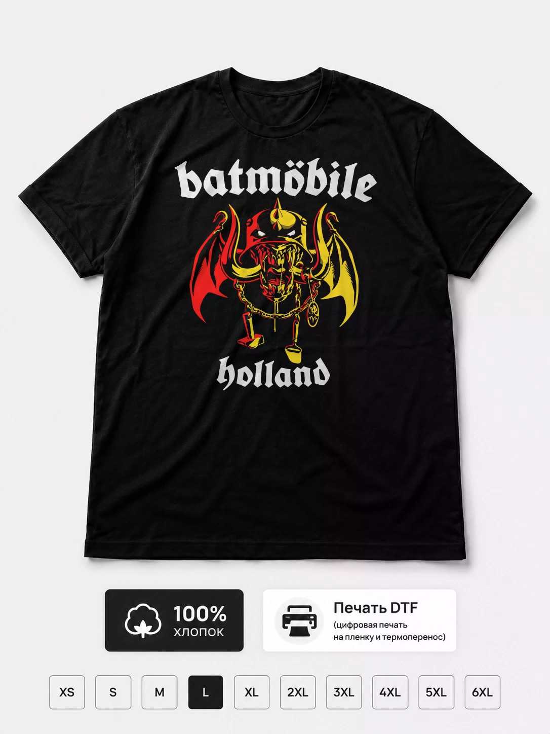 Футболка Batmobile