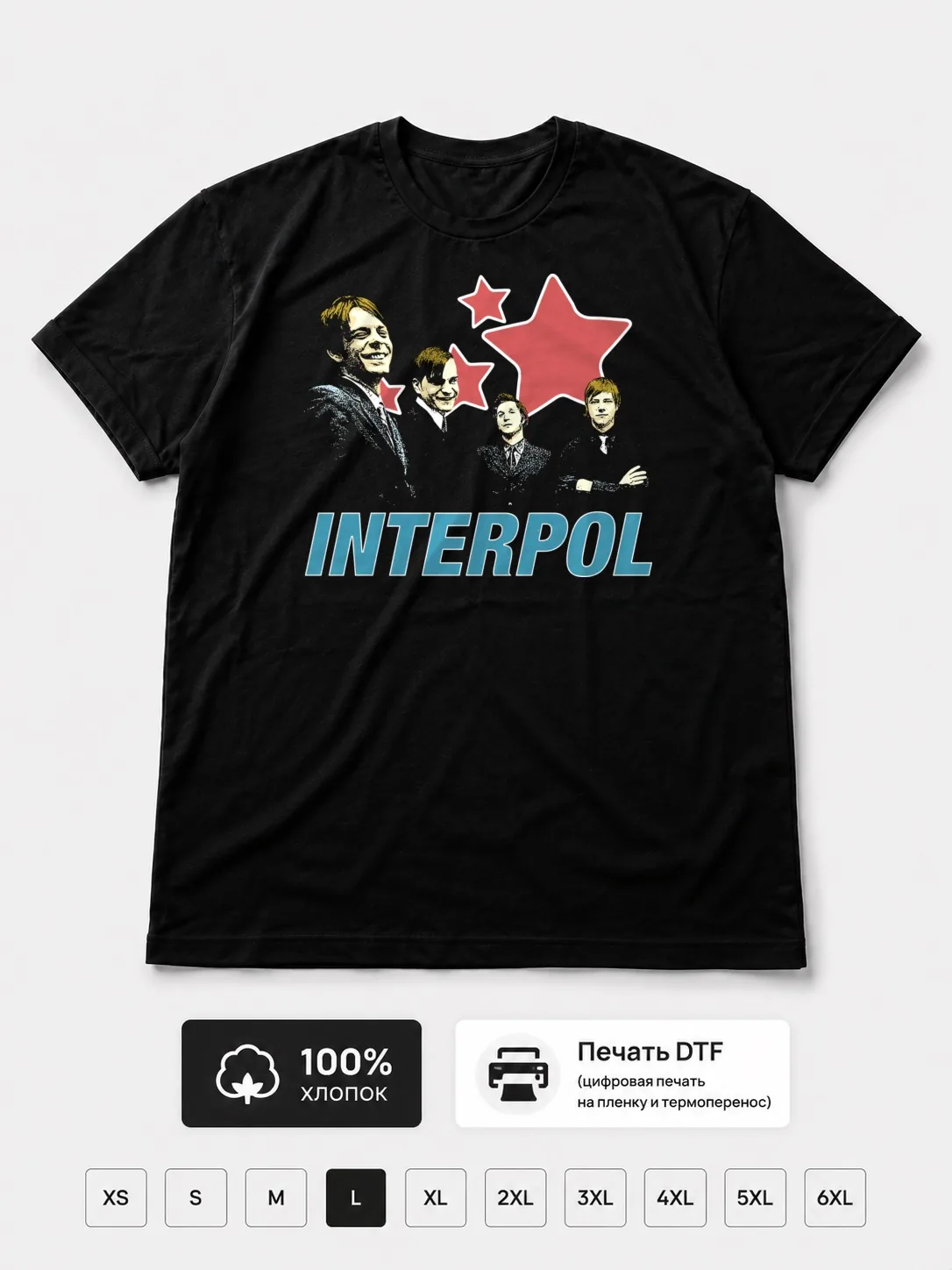 Футболка Interpol