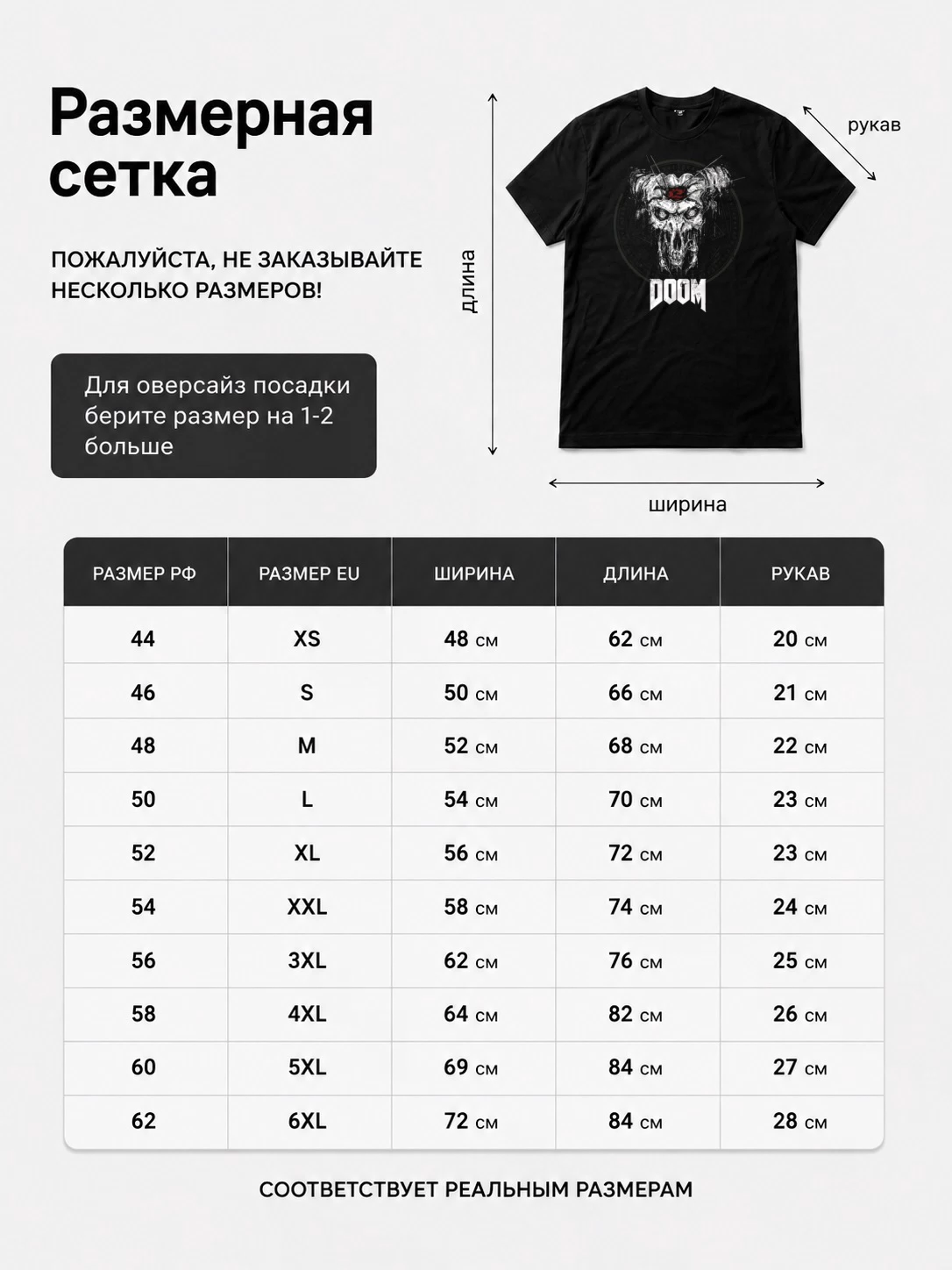 Детали: Футболка игра Doom