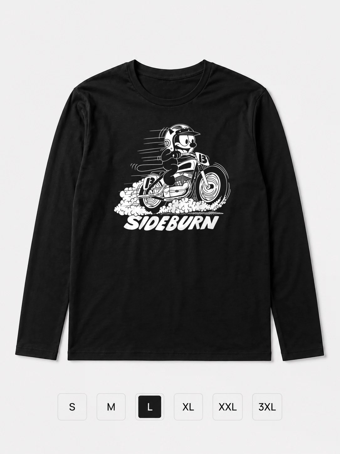 Лонгслив Сайдберн, sideburn