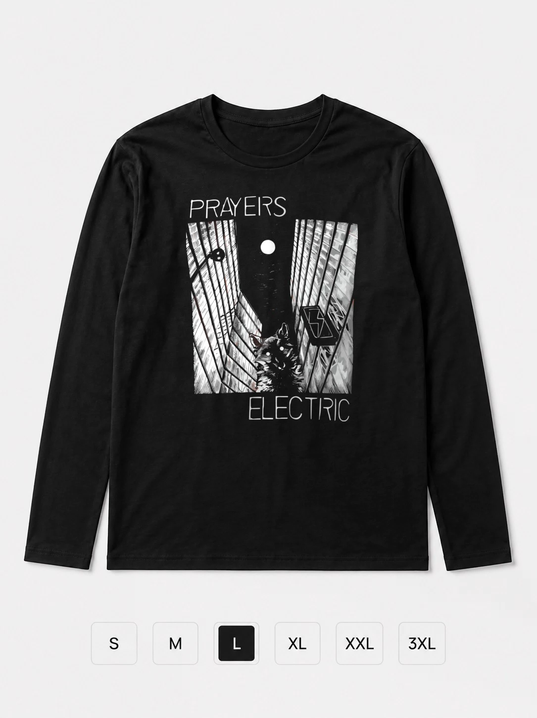 Лонгслив Prayers electric