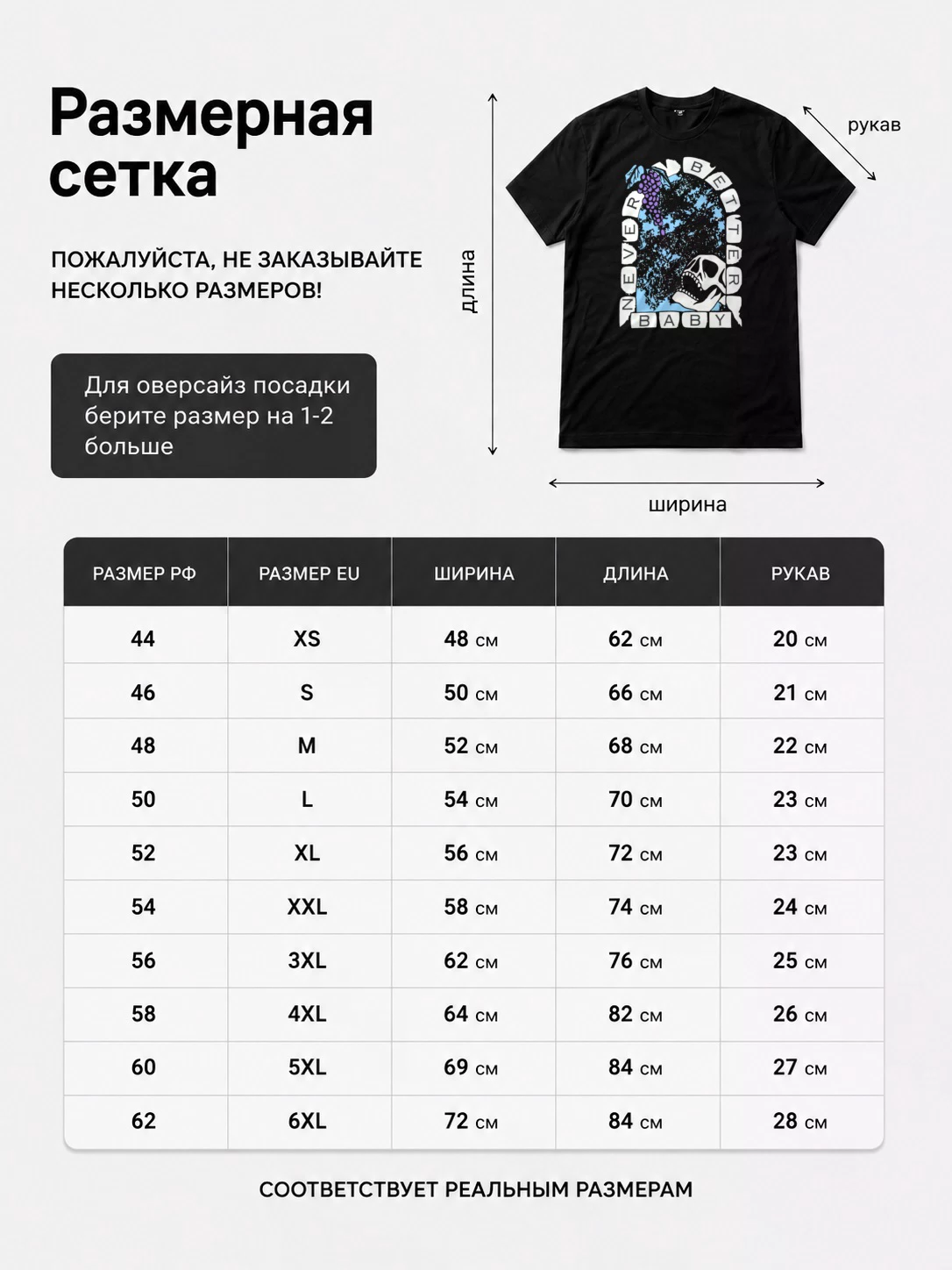 Детали: Футболка Never better baby