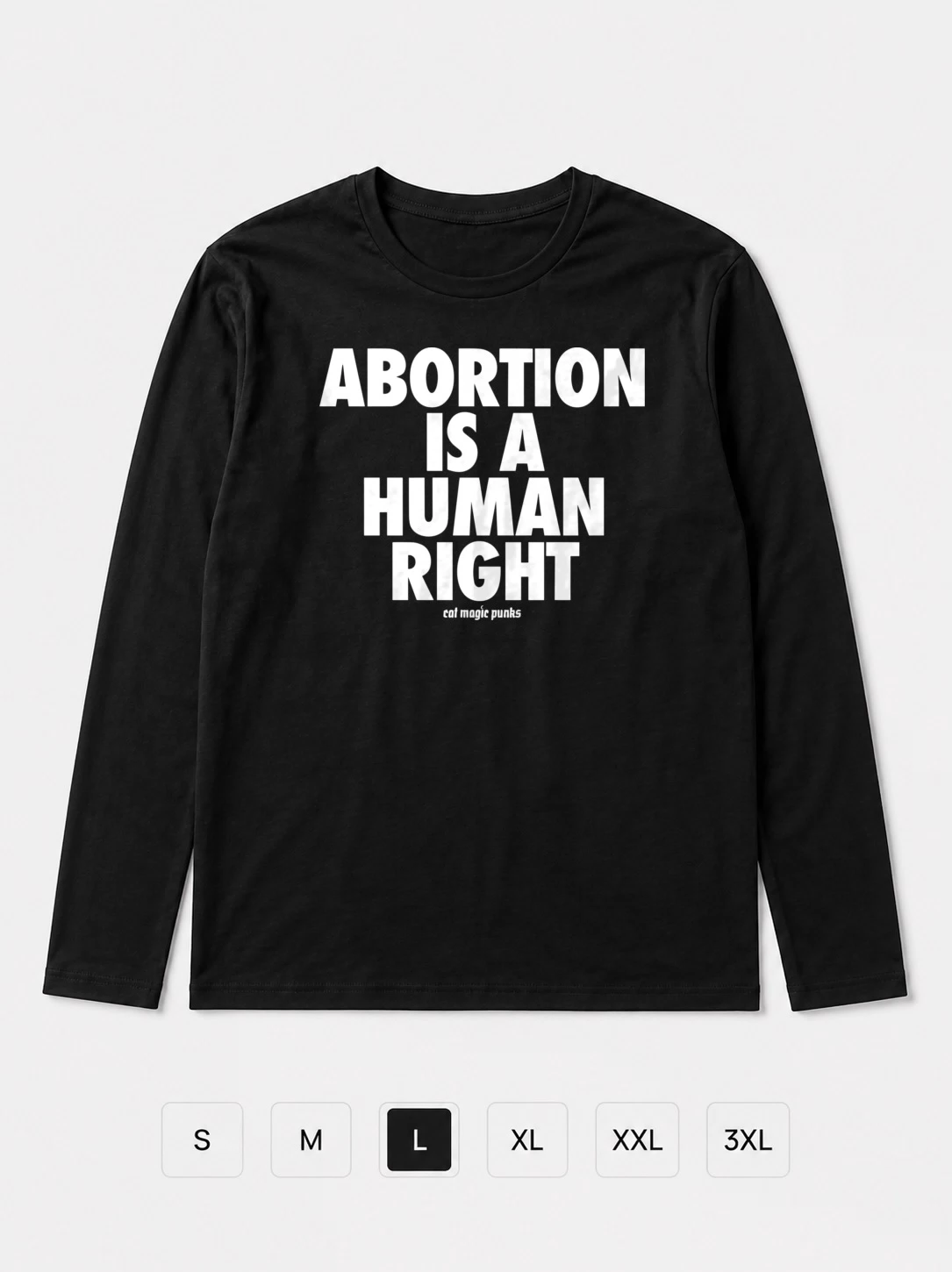 Лонгслив Abortion is a human right