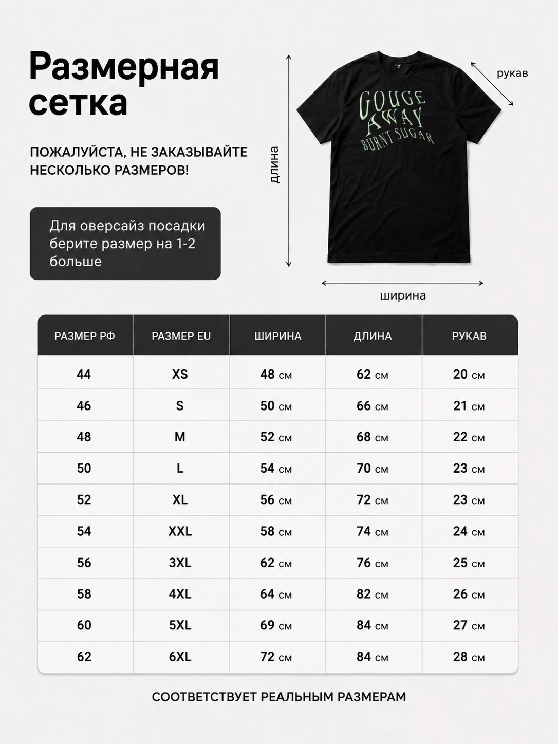 Детали: Футболка Gouge away