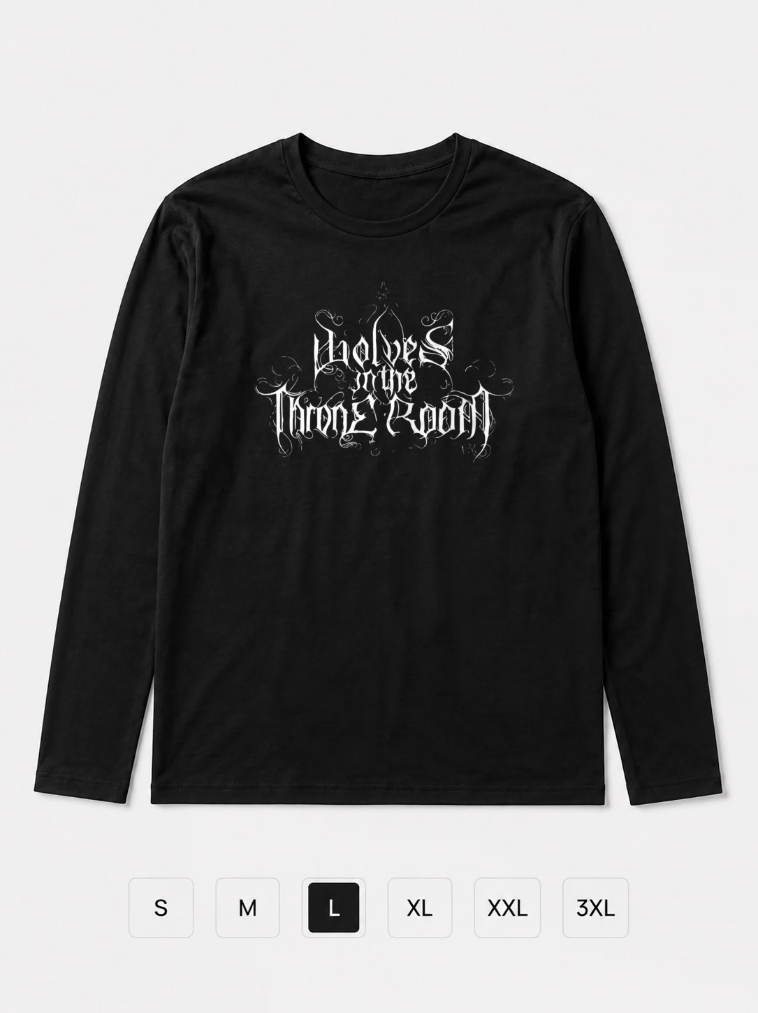 Лонгслив Wolves in the throne room