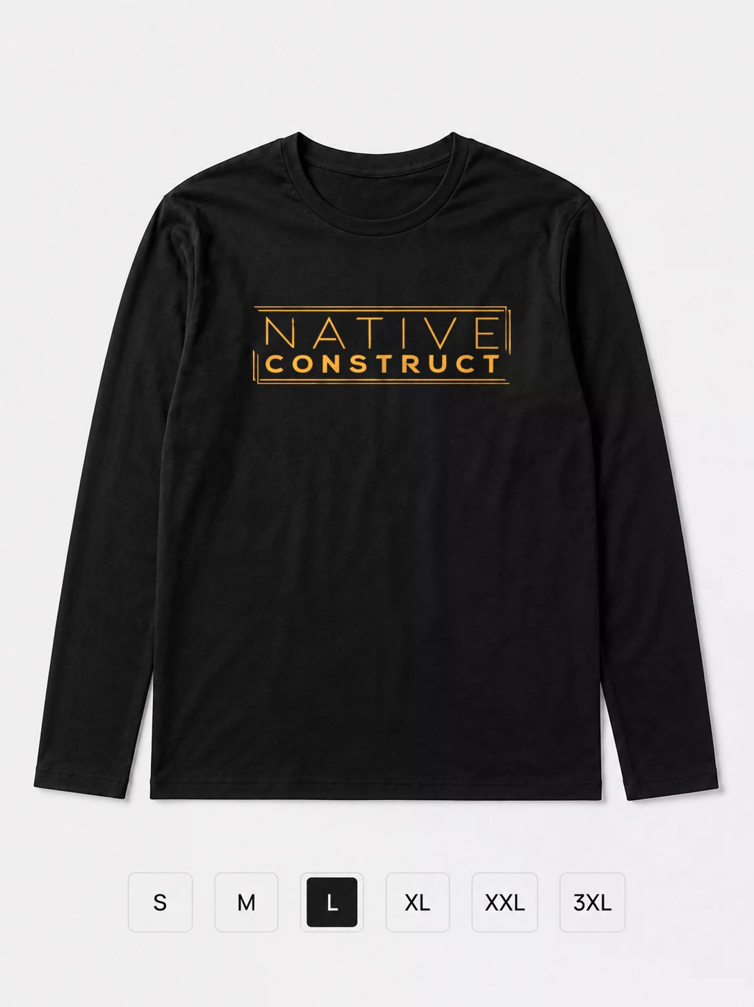 Лонгслив Native construct