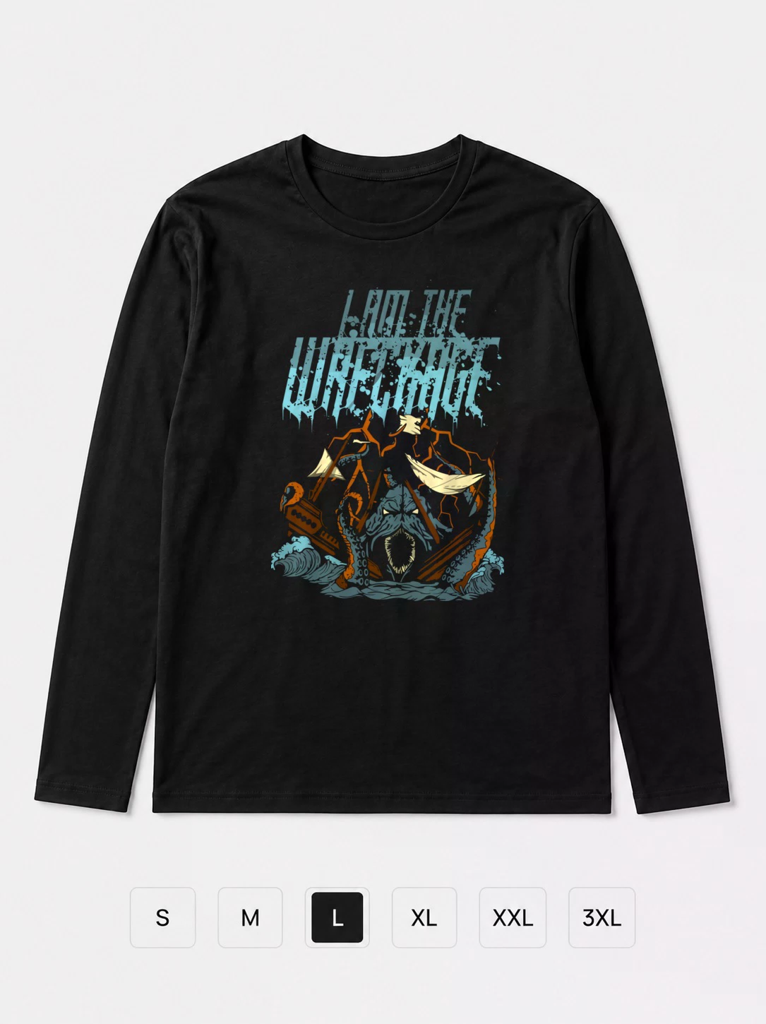 Лонгслив I am the wreckage