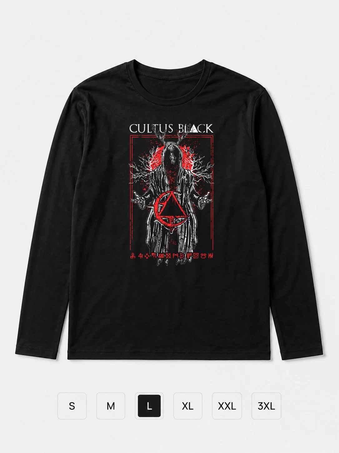 Лонгслив Cultus Black