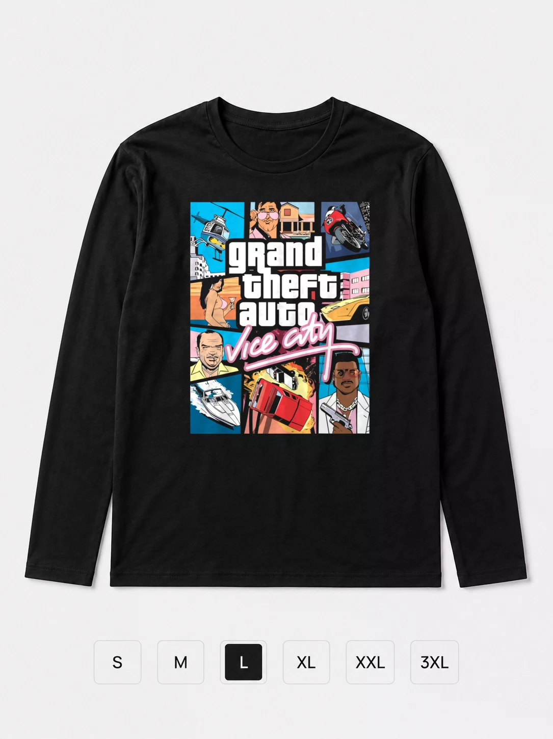 Лонгслив Vice city