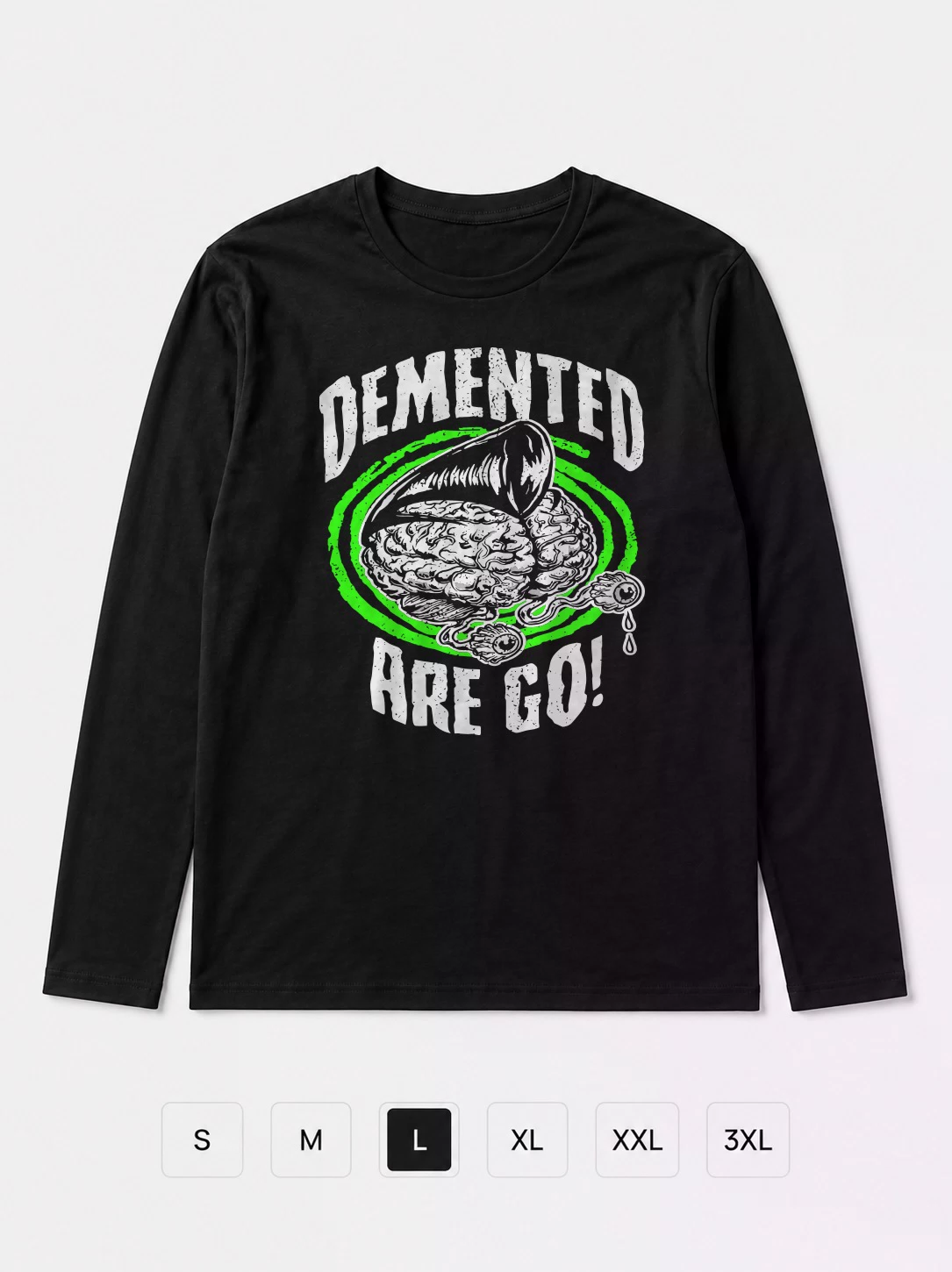 Лонгслив Demented Are Go