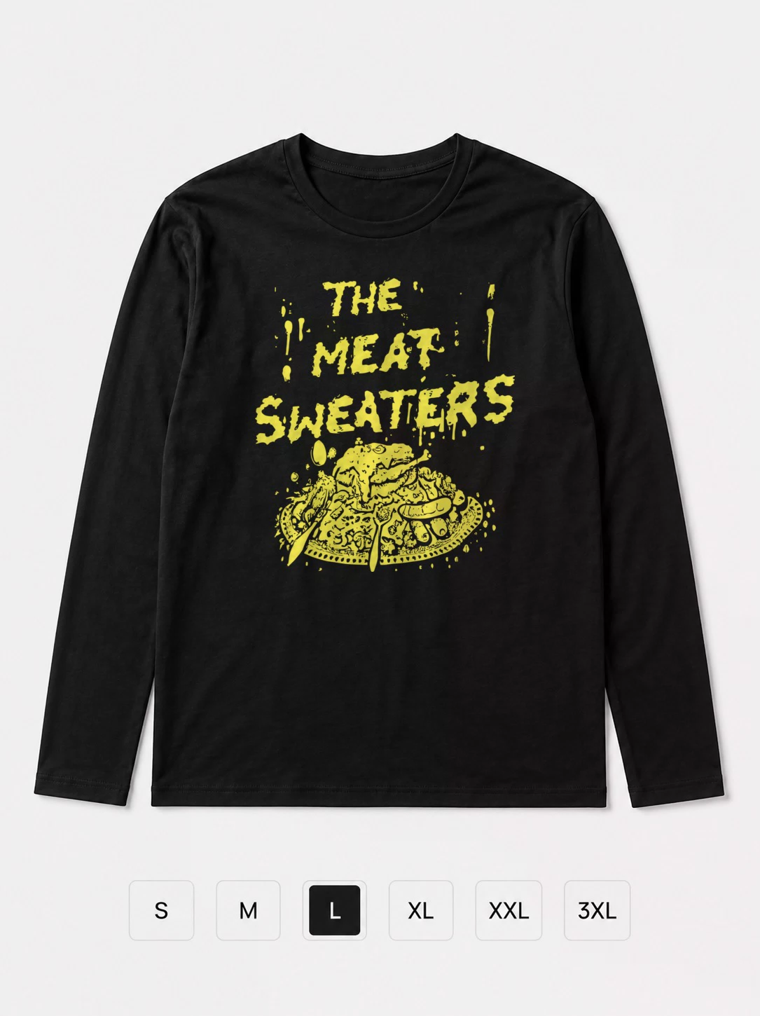 Лонгслив The meat sweaters