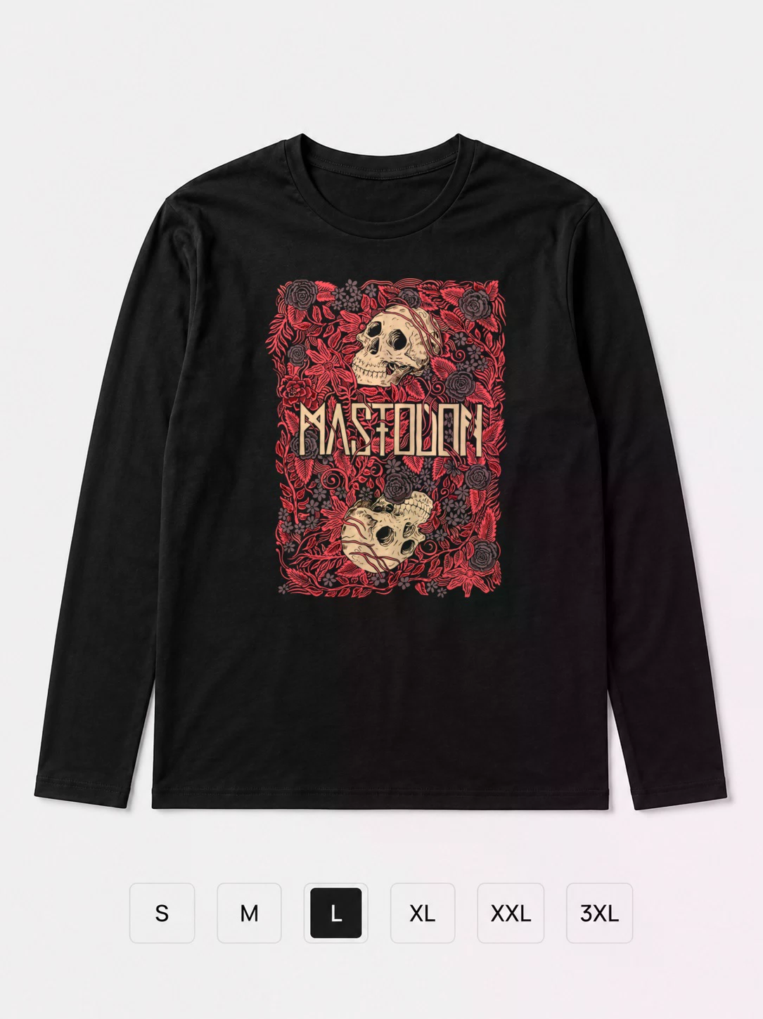 Лонгслив Mastodon, метал