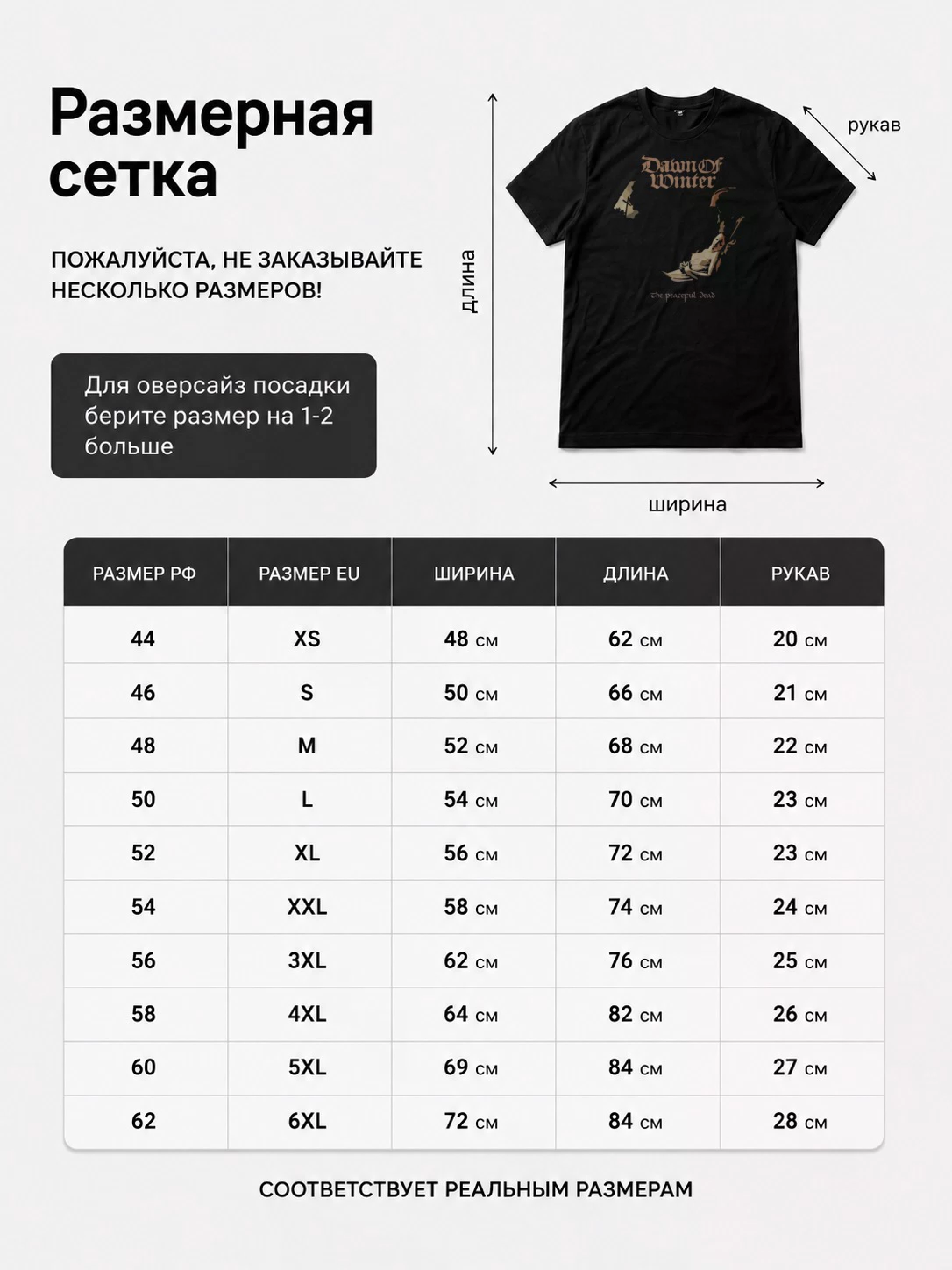 Детали: Футболка Dawn Of Winter
