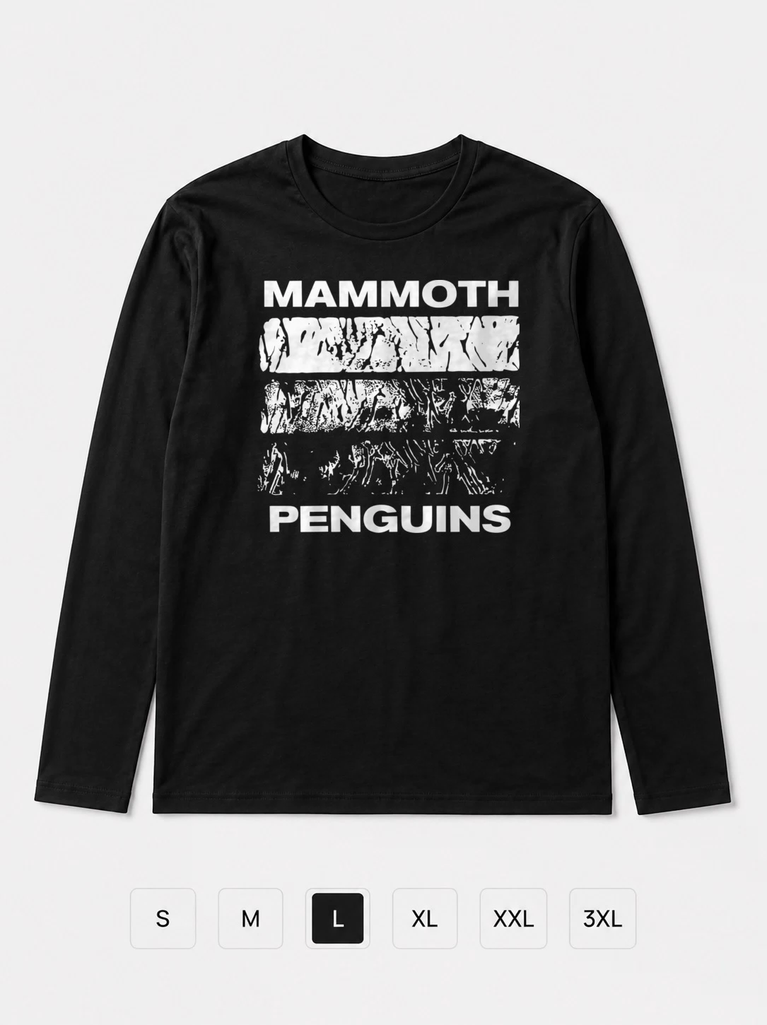 Лонгслив Mammoth penguins