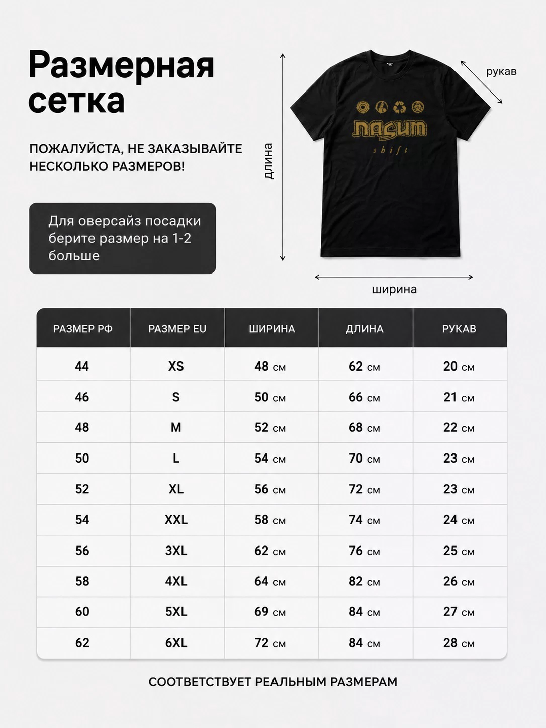 Детали: Футболка Nasum, метал