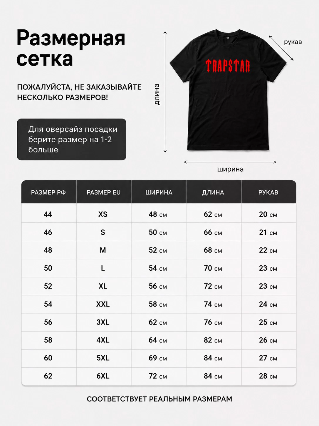 Детали: Футболка Trapstar