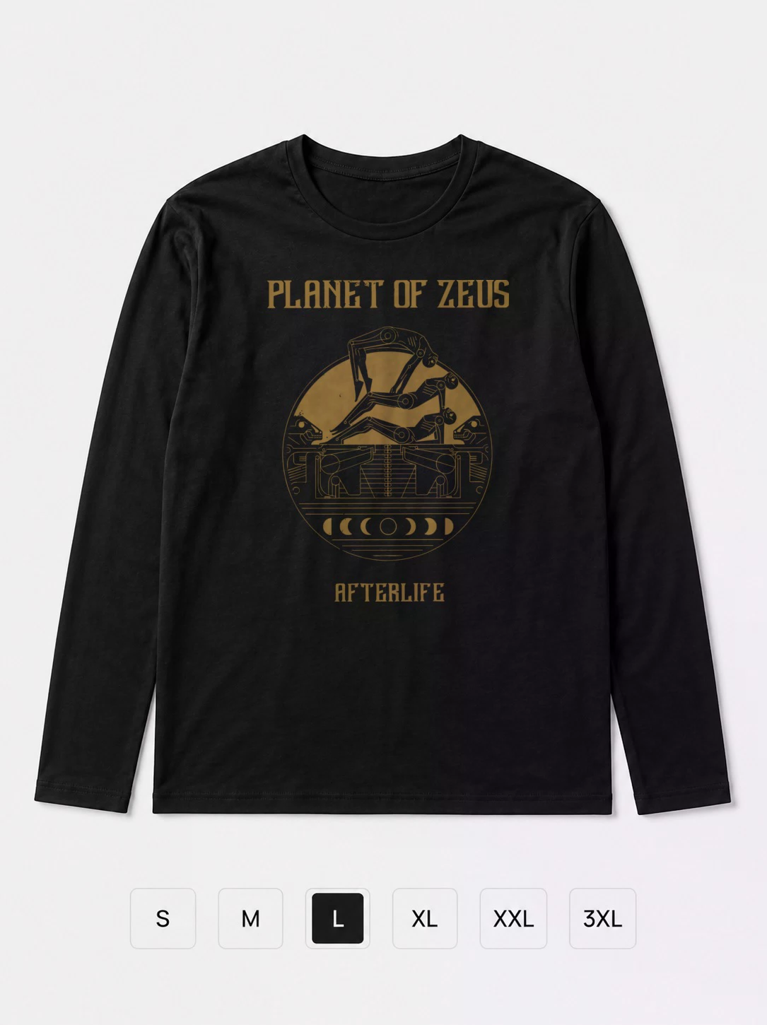 Лонгслив Planet of zeus