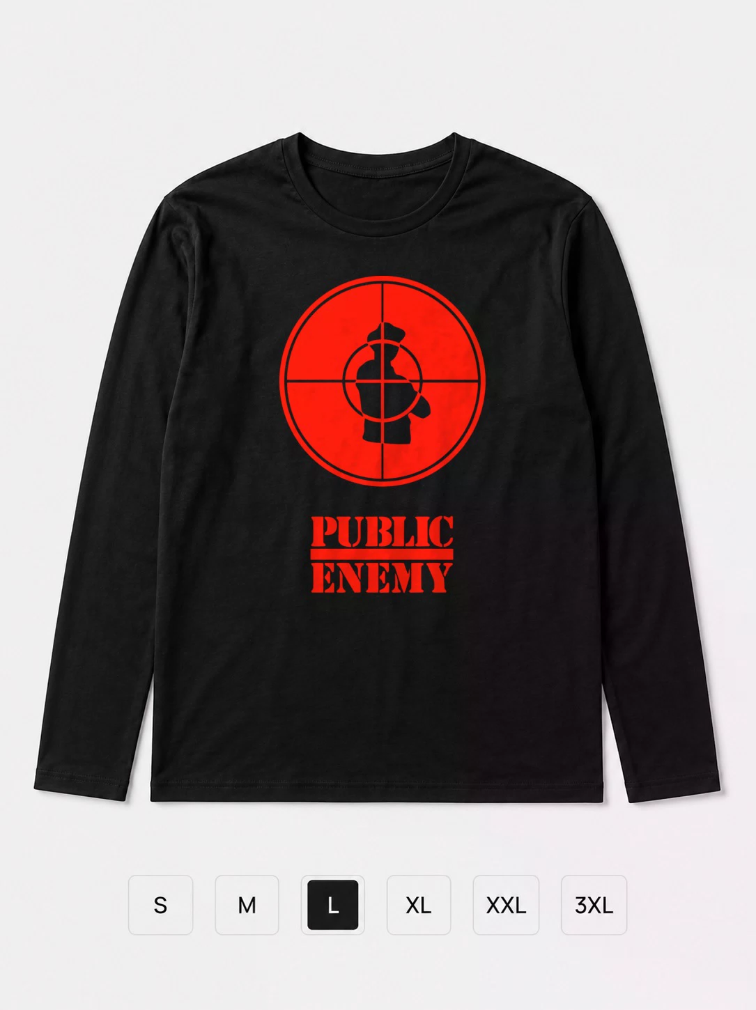 Лонгслив Public Enemy
