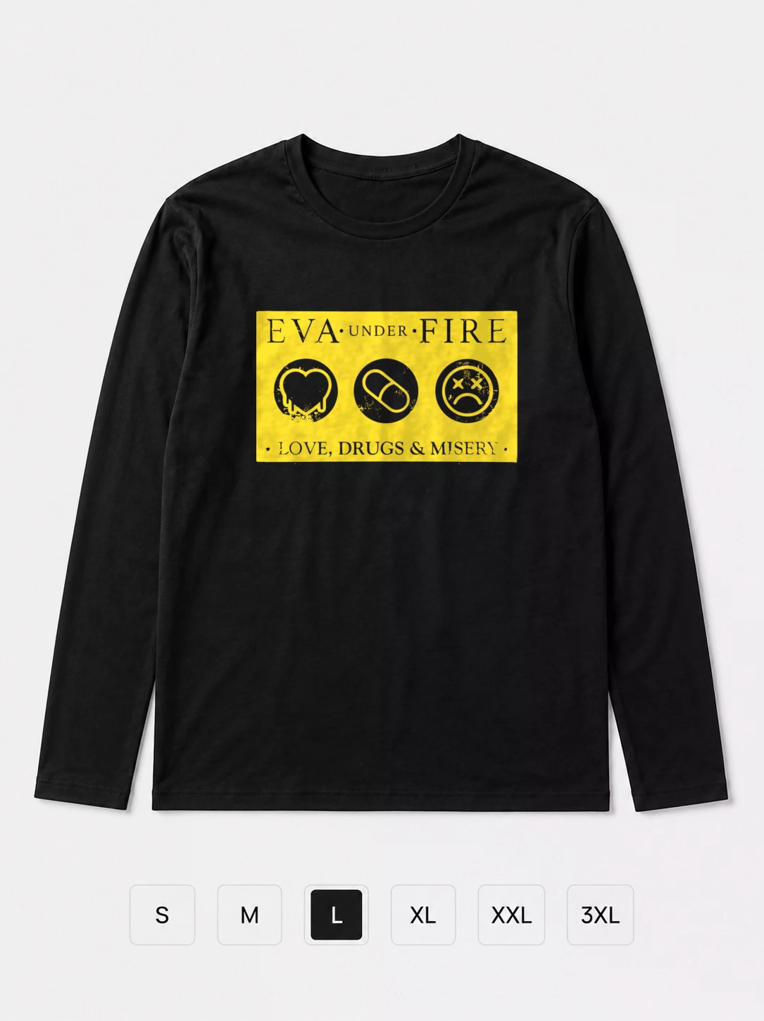 Лонгслив Eva under fire