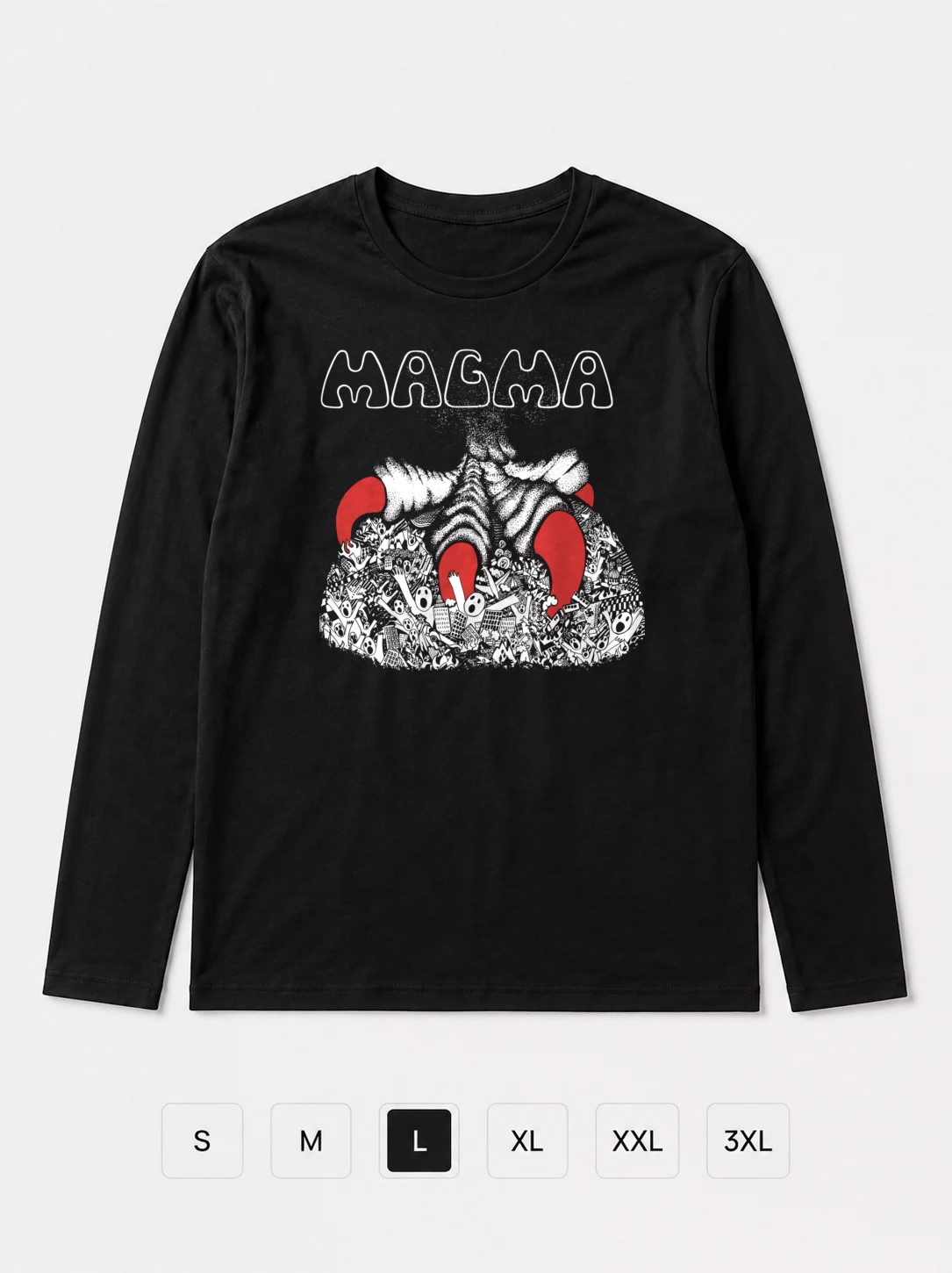 Лонгслив Magma