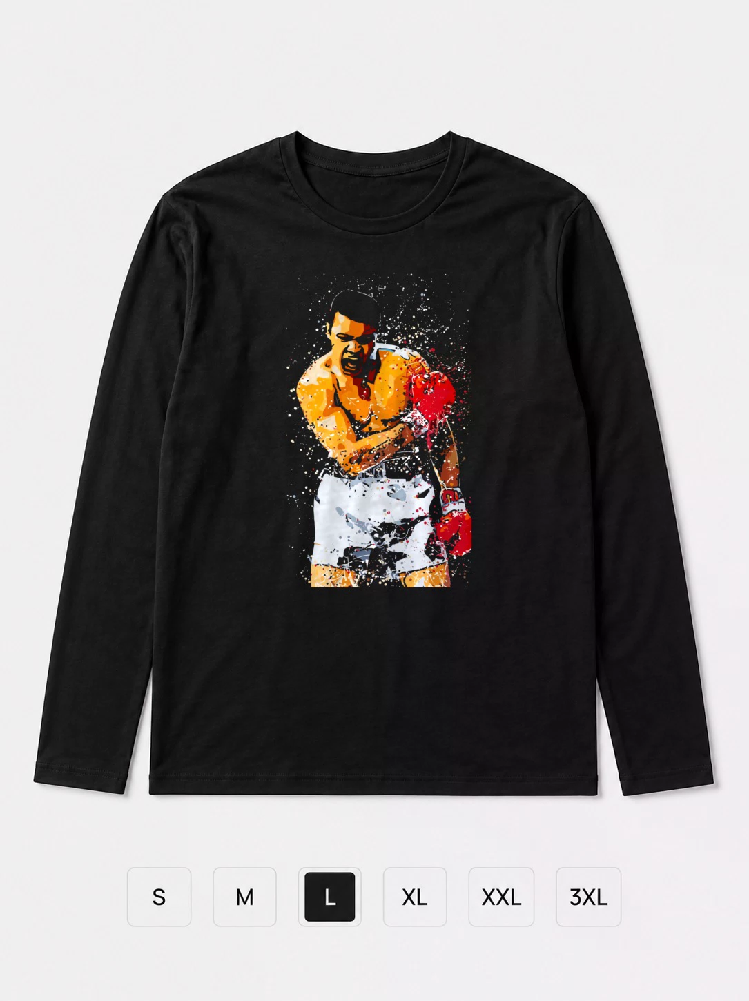 Лонгслив Muhammad Ali