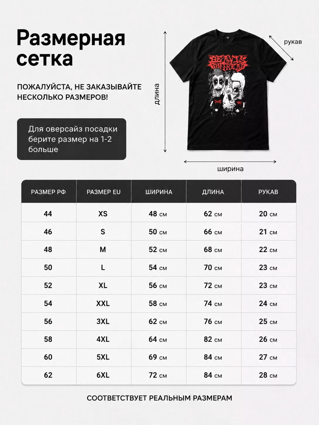 Детали: Футболка Бивис и Батхед