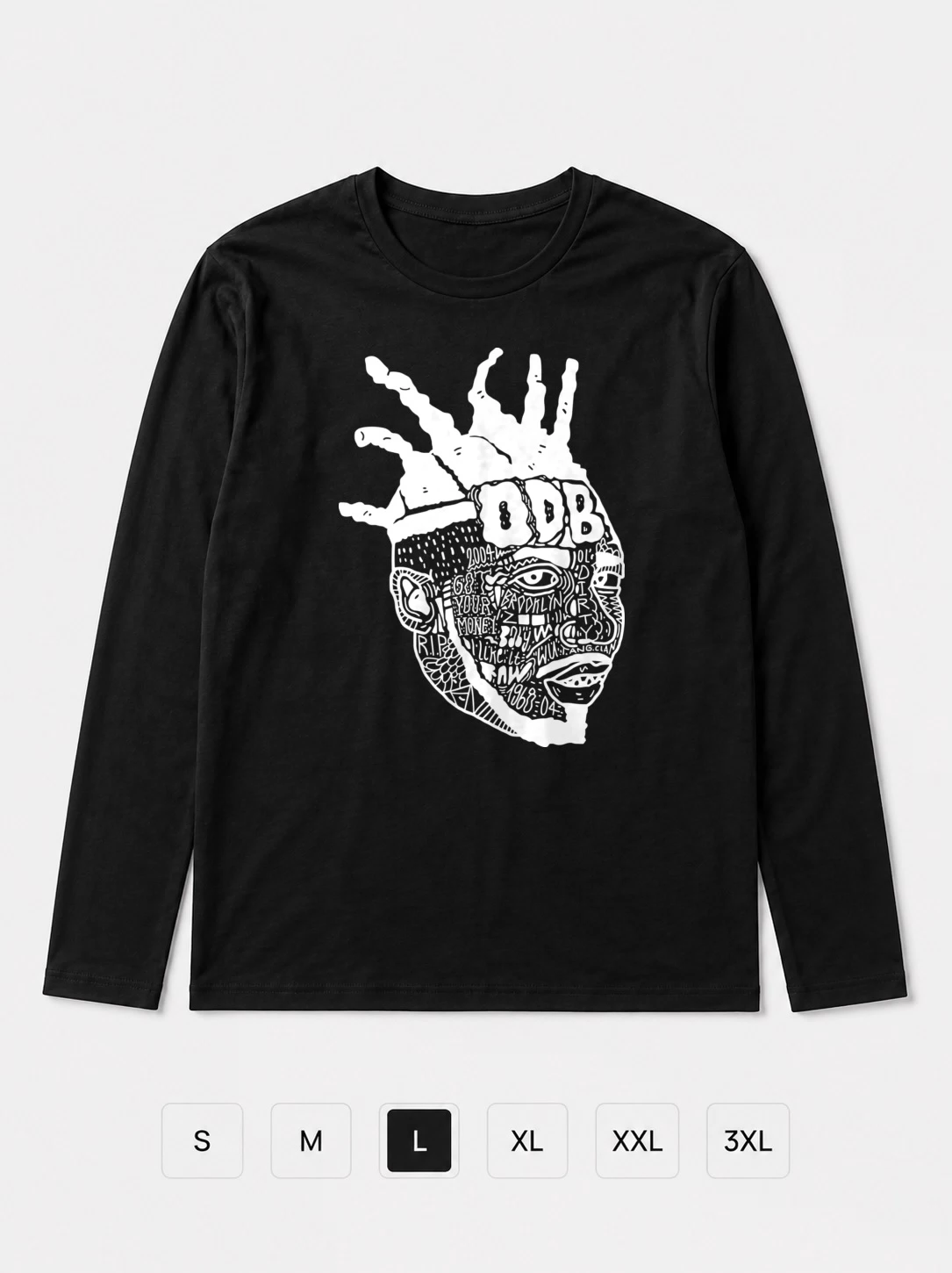 Лонгслив ODB (Old Dirty Bastard)