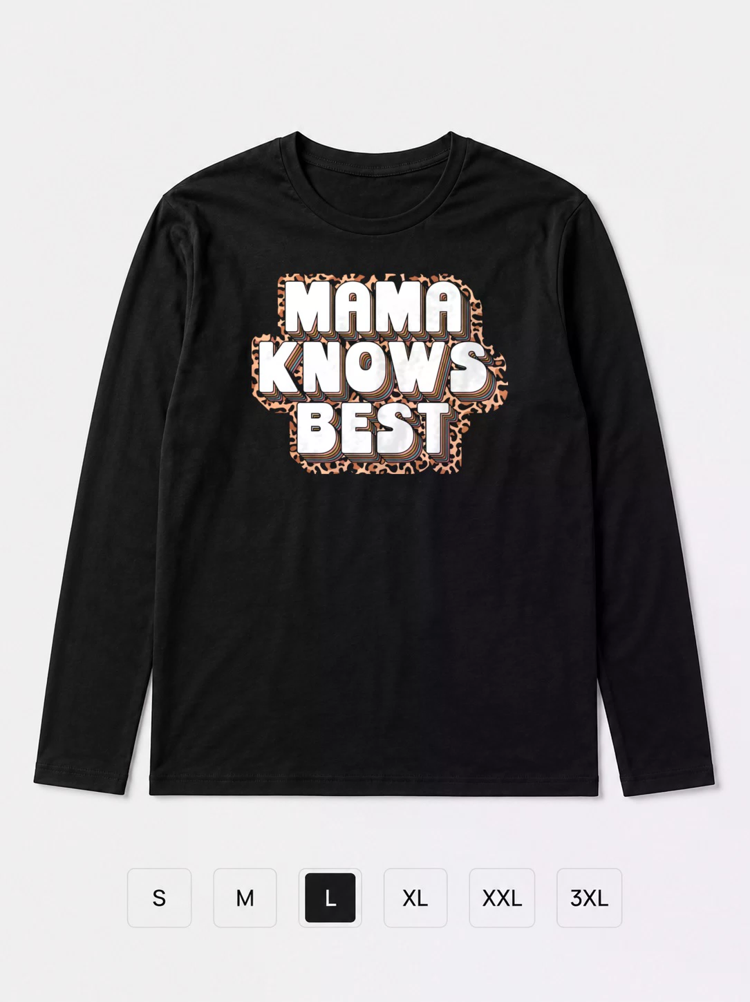 Лонгслив Mama knows best